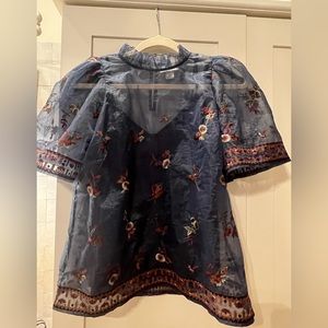 Anthropologie top- be the envy of everyone in the room!